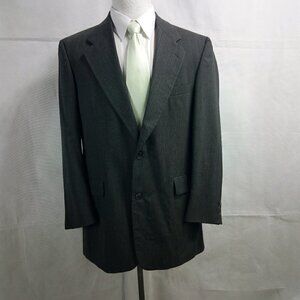 GianFranco Ruffini Brownish Gray Striped Suit Blaz